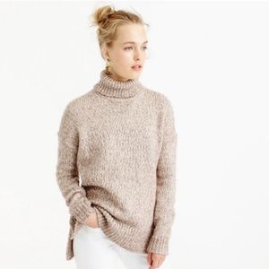 J. Crew Marled Italian Wool Blend Sweater EUC